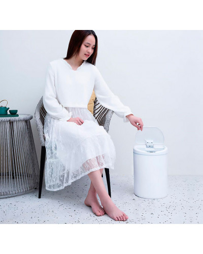 Умное мусорное ведро Xiaomi Ninestars Sensor Trash Can (DZT-10-29S, белый)