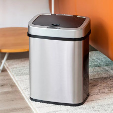 Умное мусорное ведро Xiaomi Ninestars Sensor Trash Can (DZT-12-5, чёрный)