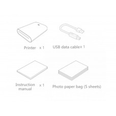 Фотопринтер для смартфона Xiaomi Mi Portable Photo Printer