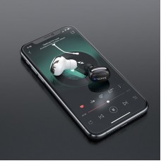 Беспроводная гарнитура Hoco E54 Mia Mini с микрофоном (черный)
