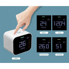 Монитор состояния качества воздуха QingPing: 5 в 1 СО2, PM2,5, PM10 (CGDN1)
