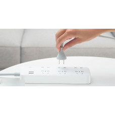 Сетевой удлинитель Xiaomi ZMI Power Strip Max 2500W 1.8m (CX05, CN, Белый)