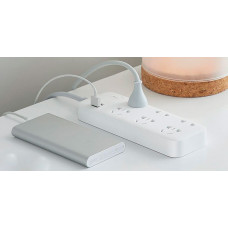 Сетевой удлинитель Xiaomi ZMI Power Strip Max 2500W 1.8m (CX05, CN, Белый)