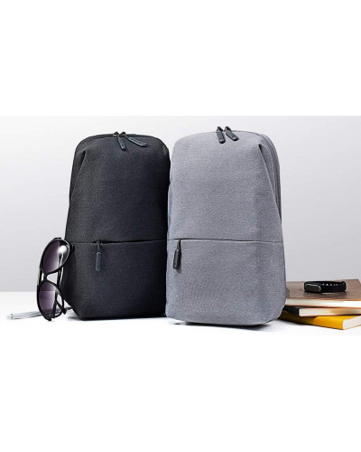 Рюкзак Xiaomi Mi Chest Shoulder bag (EU) (4L, светло-серый)