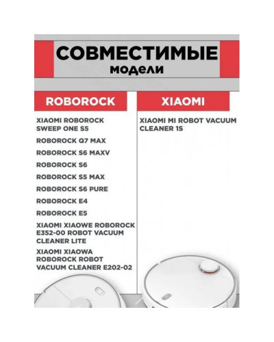 Сменная фибра для робот-пылесоса Roborock S5 серии