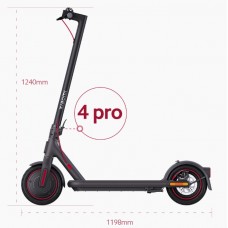Электросамокат Xiaomi Mi Electric Scooter 4 Pro (25/45/100, черный)