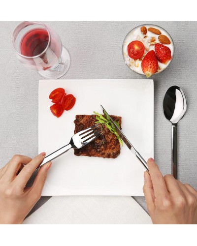 Столовые приборы Xiaomi Huohou Stainless Steel Knife, Fork And Spoon 3-piece Set HU0023 (серебро)