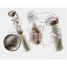 Термокружка Xiaomi KissKissFish Light Insulation Cup 430 мл (Белый)