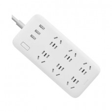 Удлинитель Xiaomi Mi Power Strip 6 (CN, 6 розетки, 3 USB, белый)