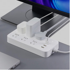 Удлинитель Xiaomi Mi Power Strip 6 (CN, 6 розетки, 3 USB, белый)