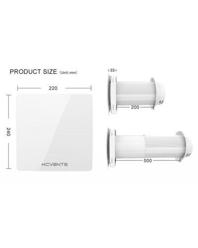 Рекуператор KcVent Heat Recovery Ventilator (VT-501)