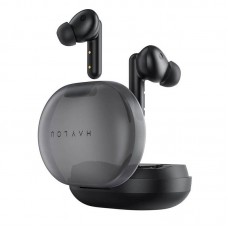 TWS Bluetooth гарнитура Xiaomi Haylou GT7 Neo (полупрозрачная черная)