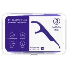 Зубная нить Xiaomi Mijia 50pcs/box Daily Tooth Cleaning Professional Dental Floss Testing Food Grade Fast Ship D1