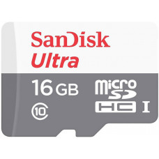 Карта памяти SanDisk Ultra microSDHC 16GB Class 10