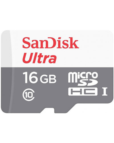 Карта памяти SanDisk Ultra microSDHC 16GB Class 10