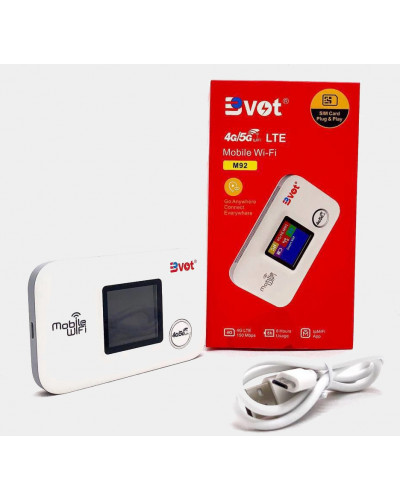 Карманный роутер Bvot Wi-Fi M92 (белый)