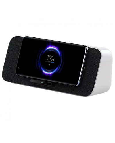 Колонка с функцией беспроводной зарядки Xiaomi Wireless Charger Bluetooth Speaker (белый)