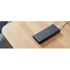 Внешний аккумулятор Xiaomi Mi Power Bank Wireless 10000 mAh (беспроводной, черный)