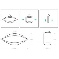 Гамак Xiaomi ZaoFeng Early Wind Outdoor Parachute Cloth Hammock (зелёный)