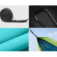 Гамак Xiaomi ZaoFeng Early Wind Outdoor Parachute Cloth Hammock (зелёный)