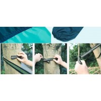 Гамак Xiaomi ZaoFeng Early Wind Outdoor Parachute Cloth Hammock (зелёный)