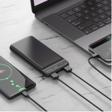 Внешний аккумулятор Hoco J52 New Joy 10000mAh (черный)