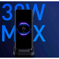 Внешний аккумулятор 2в1 с подставкой для беспроводной зарядки Xiaomi Wireless Power Bank & Dock 2in1 30W 10000mah Black (WPB25ZM, Черный)
