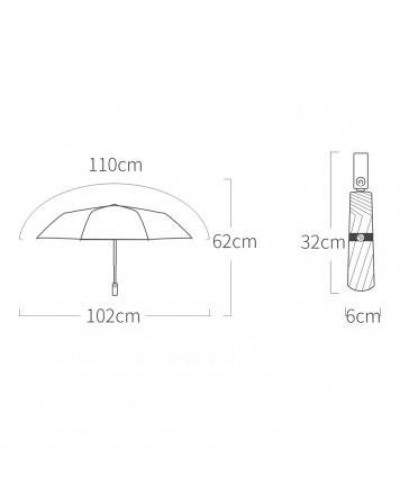 Зонт Xiaomi KongGu Auto Folding Umbrella (WD1, зеленый)