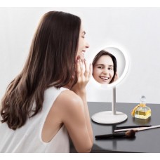 Зеркало косметическое настольное с подсветкой Xiaomi Amiro Lux High Color (белый, AML004)