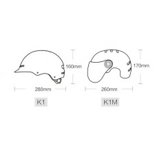 Защитный шлем Xiaomi HIMO Brezee Riding Helmet (K1 серый)