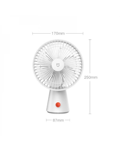 Вентилятор портативный Xiaomi Mijia Desktop Fan (белый)
