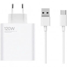 Сетевое ЗУ Xiaomi Mi 120W Fast Charger with Type-C Cable (EU, белый)