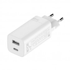 Сетевое ЗУ Xiaomi Mi 65W Fast Charger GaN Tech with Type-C Cable (EU, белый)