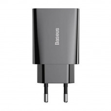 Сетевое ЗУ Baseus Speed Mini QC Quick Charger 1C 20W (чёрный) (CCFS-SN01)