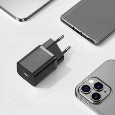 Сетевое ЗУ Baseus Speed Mini QC Quick Charger 1C 20W (чёрный) (CCSUP-B01)