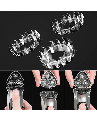 Электробритва Enchen BlackStone Electric Shaver (серебряный)