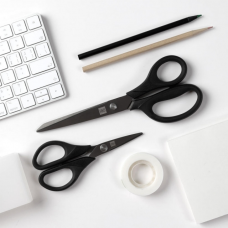Набор ножниц Xiaomi HuoHou Titanium Stationery Scissors 2 шт (HU0030, чёрные)