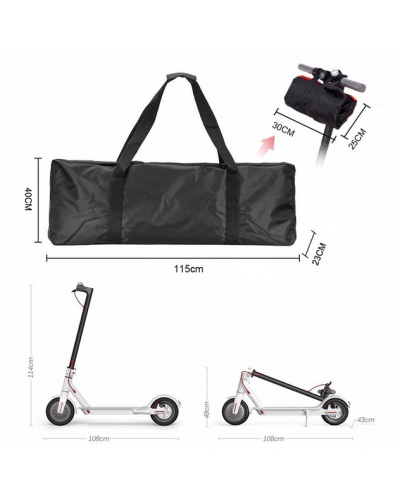 Сумка-чехол для переноски и хранения самоката (чёрный)