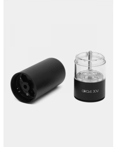 Электрическая мельница перца и соли Circle Joy Grinder Plastic Material Version (CJ-EG02) (чёрный)